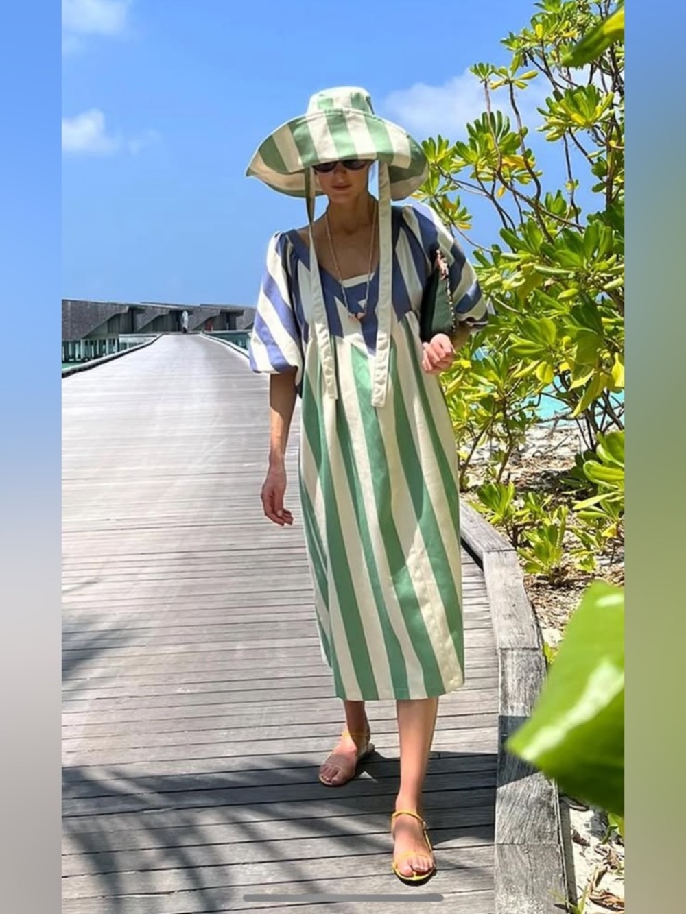 LA VESTE Parasol kaftan -au Soleil dress